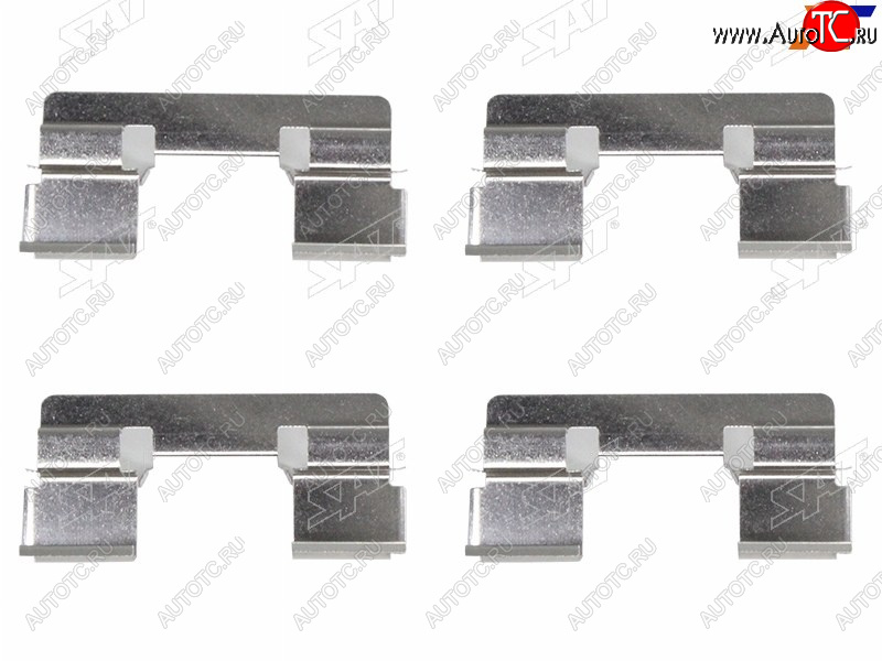 196 р. Комплект монтажный тормозных колодок FR TOYOTA COROLLA 01-07 LHD SAT ST-349-0061  с доставкой в г. Вологда