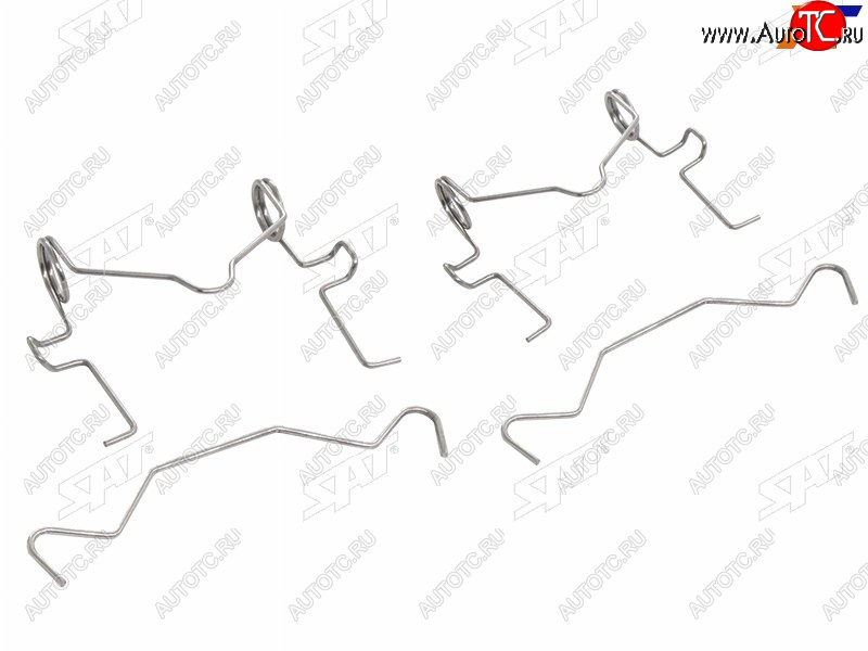 499 р. Комплект монтажный тормозных колодок RR TOYOTA MARK XCROWN 03-LEXUS GS300GS430GS460 SAT ST-349-0068  с доставкой в г. Вологда