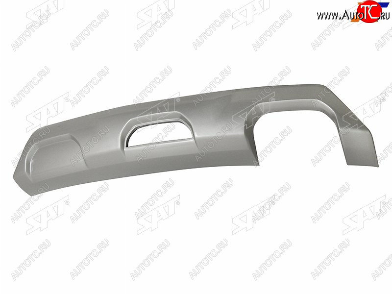 2 259 р. Накладка бампера Kia Rio X-Line 20-22 (Сзади) SAT ST-35-0057  с доставкой в г. Вологда