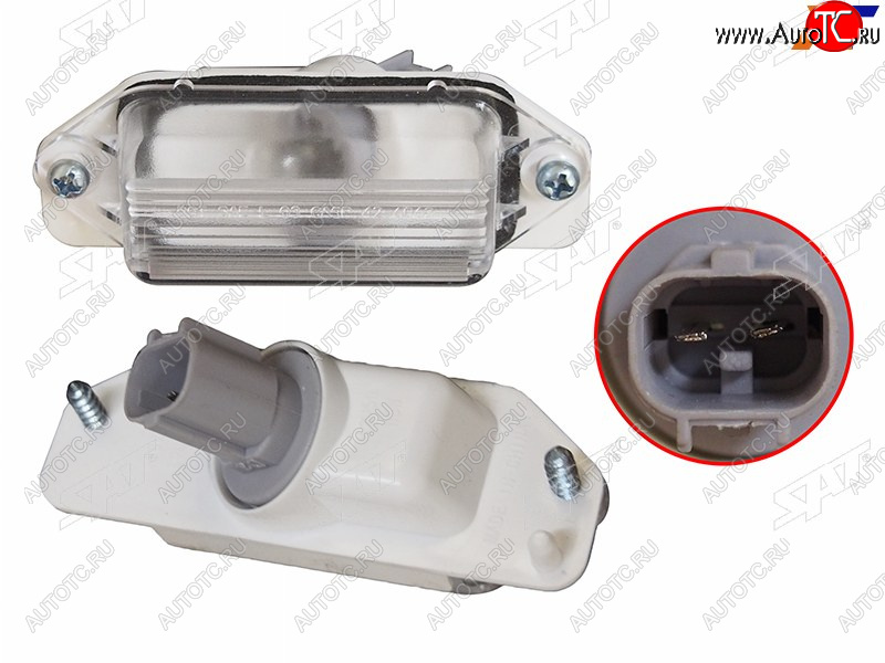 699 р. Подсветка номерного знака Mitsubishi Lancer 02-17  Airtrek 01-05  Galant Fortis 07-15  Lancer Ced SAT ST-396-0007  с доставкой в г. Вологда
