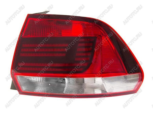 2 459 р. Фонарь задний правый SAT  Volkswagen Polo  5 (2015-2020) седан рестайлинг  с доставкой в г. Вологда