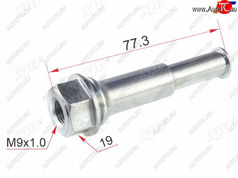 95 р. Направляющая суппорта FR NISSAN PATROLSAFARI Y61ATLAS F24INFINITI FX4535 02-08 SAT ST-44140-EJ20A  с доставкой в г. Вологда
