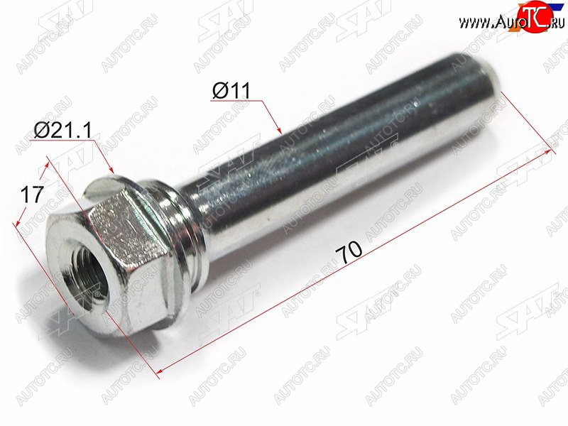 133 р. Направляющая суппорта FR TOYOTA MARK 2 00- SAT ST-47715-30060  с доставкой в г. Вологда
