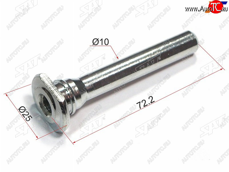 103 р. Направляющая суппорта FR TOYOTA HARRIER MCU1#, NADIA  SXN1#, CAMRY SXV25 (№2) SAT ST-47715-48020  с доставкой в г. Вологда