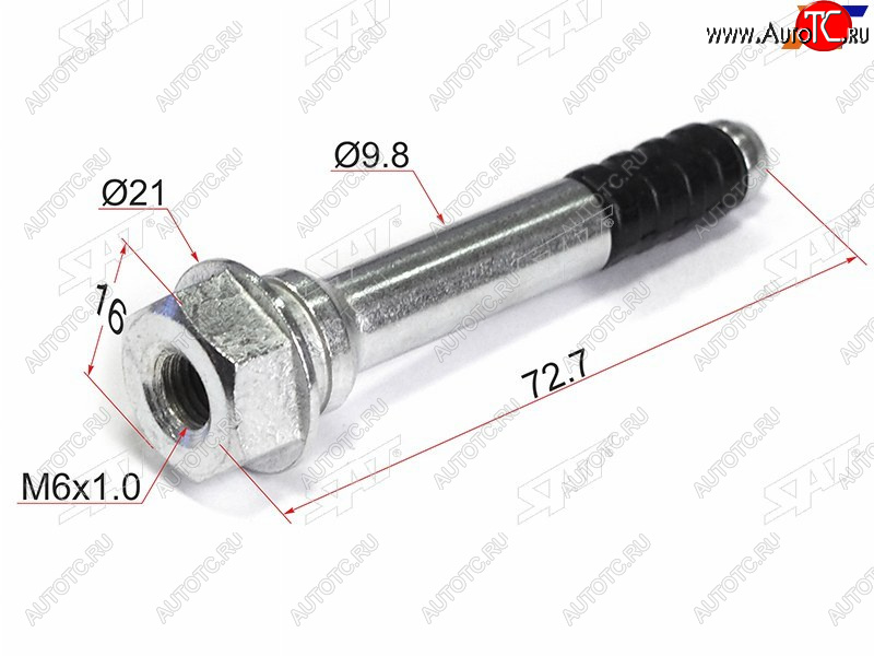 91 р. Направляющая суппорта FR TOYOTA MARK 2 98- SAT ST-47715-60020  с доставкой в г. Вологда