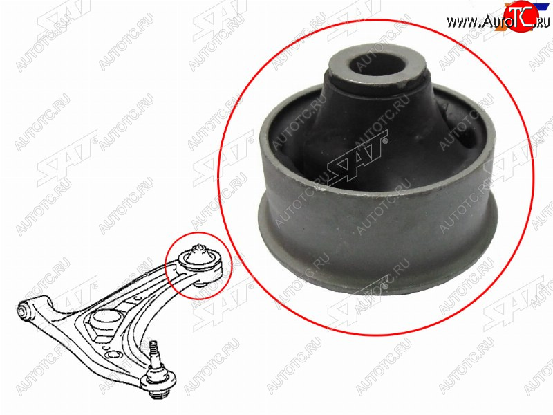 469 р. Сайлентблок Toyota Probox 02-  Vitz 99-05  Geely MK Cross 11-16  Scion xA 04-06  xB 03-06  Toyo SAT ST-48655-52010  с доставкой в г. Вологда