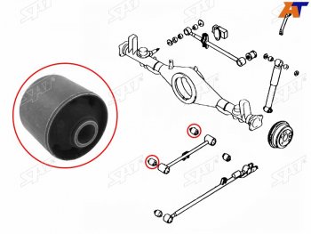 Сайлентблок Daihatsu Terios 97-06  Toyota Cami 99-06 SAT ST-48725-87402