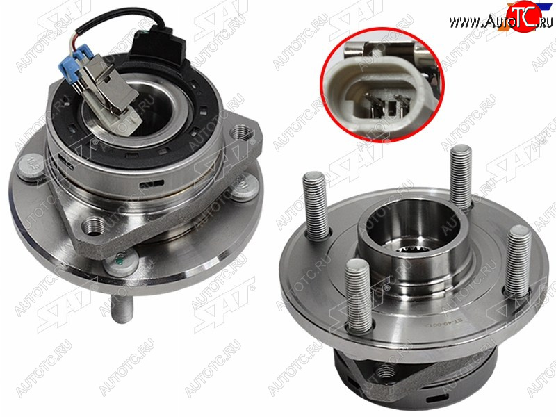 5 799 р. Ступичный узел перед CHEVROLET EPICA 06-11 FRT ABS (New sensor) SAT ST-49-0012  с доставкой в г. Вологда