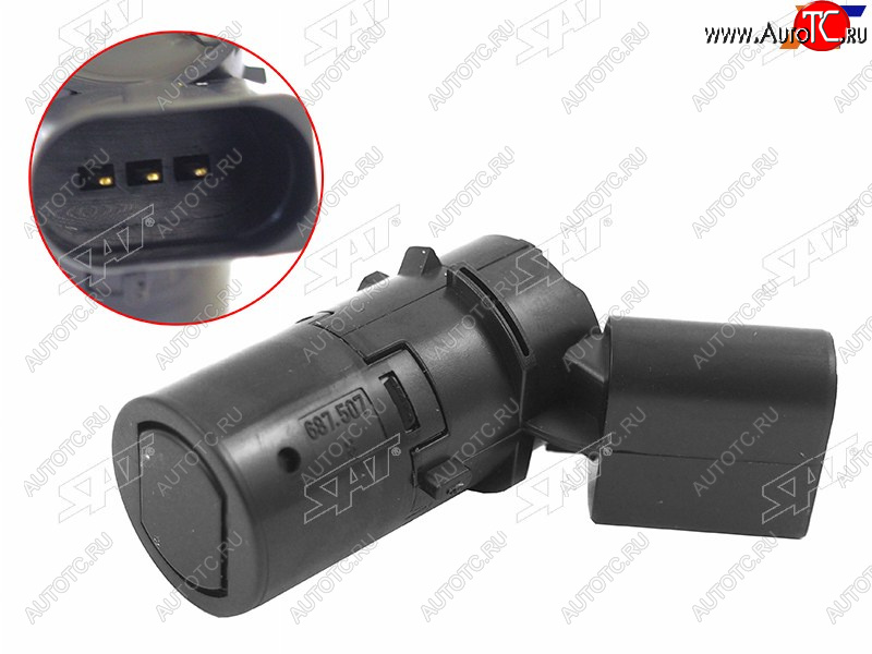 699 р. Датчик парковки (сонар) Audi A3 96-03  A4 00-09  A6 97-05  A6 allroad quattro 00-05 SAT ST-4B0919275B  с доставкой в г. Вологда