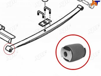 Сайлентблок Peugeot Boxer 06-  Citroen Jumper 06-  Fiat Ducato 06- SAT ST-5102EY-FR