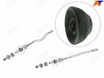 Сайлентблок Honda Accord 93-03  Odyssey 98-04  Avancier 99-03  Inspire 98-03 (Перед) SAT ST-51381-S84-A01