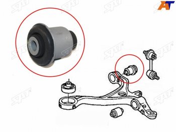 Сайлентблок Honda Accord 02-13  Odyssey 03-10  Elysion 04-13  Inspire 03-07 (Зад) SAT ST-51393-SDA-A02