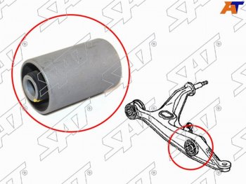 Сайлентблок Honda Civic 95-00  Civic Ferio 95-00  CR-V 95-01  Domani 97-00 (Перед) SAT ST-51810-S04-G00