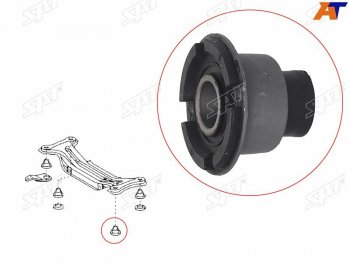 359 р. Сайлентблок задней балки TOYOTA CAMRY 01-15HARRIER 03-12HIGHLANDERKLUGER 00-13WINDOM 01-06LEXUS SAT ST-52272-33040  с доставкой в г. Вологда. Увеличить фотографию 2