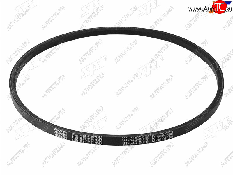 228 р. Ремень клиновой 13x0935 MITSUBISHI 4M40 Pajero V2#V4# 93-, Delica PE8PF8 93- (AC), 4D56 Pajero V2# SAT ST-540-0015  с доставкой в г. Вологда