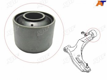 299 р. Сайлентблок RR переднего нижнего рычага NISSAN ADWIGROADALMERASYLPHYPULSARSUNNY 00- SAT ST-54570-4M410  с доставкой в г. Вологда. Увеличить фотографию 3
