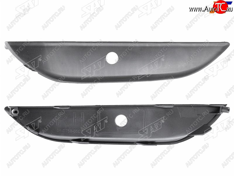3 099 р. Заглушка бампера RH под крюк SAT Hyundai Tucson TL рестайлинг (2018-2021) (под сонар)  с доставкой в г. Вологда