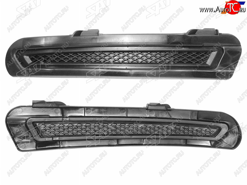 280 р. Заглушка бампера под крюк LH SAT  Ford Mondeo (2010-2014) Mk4,BD рестайлинг, седан, Mk4,DG рестайлинг, универсал (вместо ДХО)  с доставкой в г. Вологда