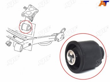 559 р. Сайлентблок Audi A3 96-13  Skoda Octavia 96-10  Rapid 12-  Volkswagen Golf 97-06  Polo 01-22  A SAT ST-6R0501541A  с доставкой в г. Вологда. Увеличить фотографию 2