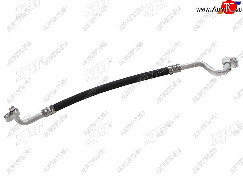 2 379 р. Трубка кондиционера VOLKSWAGEN POLO SEDAN 10- (от радиатора к компрессору) SAT ST-6RU820721  с доставкой в г. Вологда