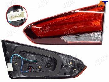 6 449 р. Правый фонарь (LED, внутренний) SAT KIA Cerato 3 YD рестайлинг седан (2016-2019)  с доставкой в г. Вологда. Увеличить фотографию 5