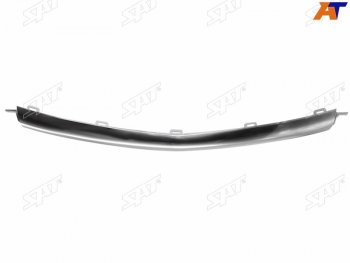 Молдинг решетки радиатора SAT Geely Coolray  SX11 (2018-2023) дорестайлинг (хром)