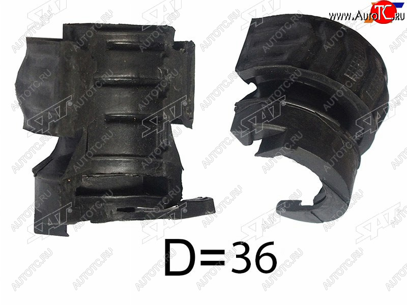 299 р. Втулка стабилизатора Audi Q7 05-15  Volkswagen Touareg 02-18  Porsche Cayenne 02-18 (36,00) SAT ST-7L0411313G  с доставкой в г. Вологда
