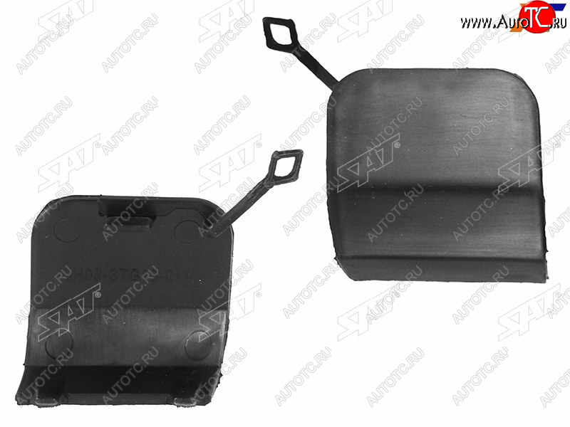 399 р. Заглушка в бампер RH под крюк SAT  KIA Sportage  4 QL (2016-2018) дорестайлинг  с доставкой в г. Вологда