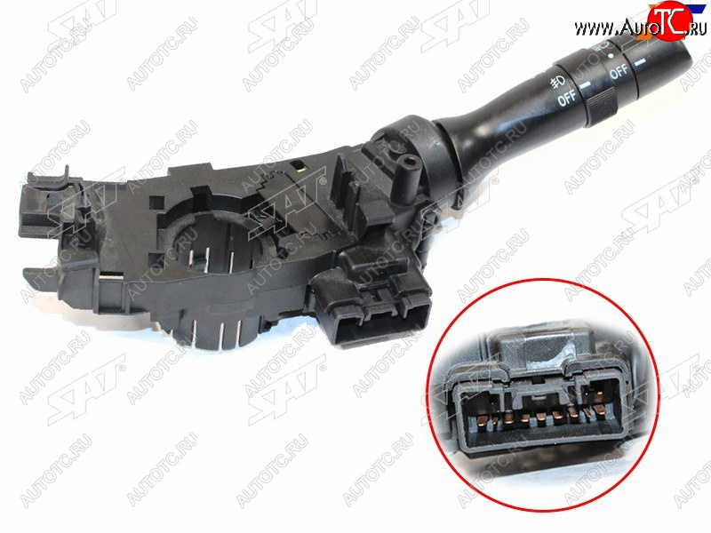 2 599 р. Переключатель подрулевой TOYOTA COROLLA NZE140ZRE150PREMIOALLION ZRT260VITZ #SP90 (Правый руль) SAT ST-84140-52100  с доставкой в г. Вологда