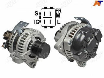 13 549 р. Генератор TOYOTA CAMRYMARK X ZIO 2.4 07-RAV4 2.4 05-08 2AZ 12V 100A(восстановленный) SAT ST-85-0052  с доставкой в г. Вологда. Увеличить фотографию 2