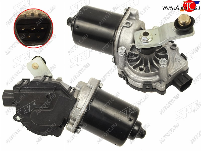 5 399 р. Мотор трапеции стеклоочистителя Toyota Camry EuropeRussia (XV30) 01-06  RAV4 (CA20) 00-05  Lexus SAT ST-85110-33230  с доставкой в г. Вологда