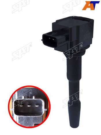 1 699 р. Катушка зажигания NISSAN JUKE F15 1.2PULSAR VII N17 1.2QASHKAI II J11RENAULT CAPTUR H5J5 0.91.2 SAT ST-86-0028  с доставкой в г. Вологда. Увеличить фотографию 2