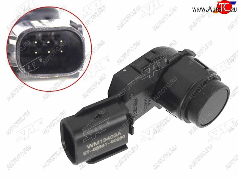 1 139 р. Датчик парковки (сонар) Toyota Camry (XV70) 17-  Land Cruiser Prado (J150) 17-20  RAV4 (XA50) 18- SAT ST-89341-60060  с доставкой в г. Вологда