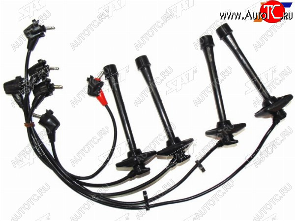 1 759 р. Провода высоковольтные TOYOTA CORONACARINA ST190 94-96  4S-FE (квадрат. резин.) SAT ST-90919-21583  с доставкой в г. Вологда