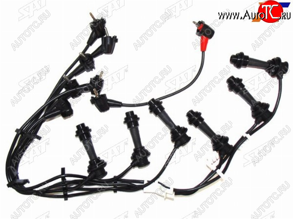 2 199 р. Провода высоковольтные TOYOTA MARK2CHASER 92-96 1-2JZGE (кругл. резин.) SAT ST-90919-21561  с доставкой в г. Вологда
