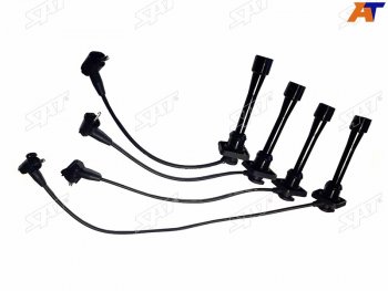 Провода высоковольтные TOYOTA 4A7A-FE 96- (квадрат. резин.) SAT ST-90919-22381