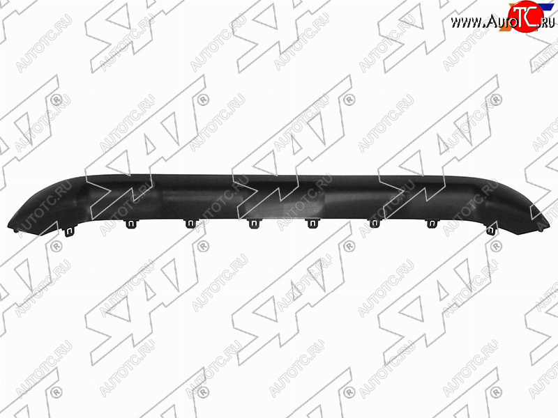 2 399 р. Накладка центральная переднего бампера SAT Toyota RAV4 XA50 5 дв. дорестайлинг (2018-2025) (неокрашенная)  с доставкой в г. Вологда