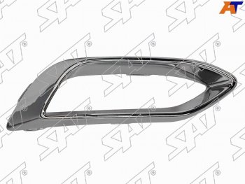 Накладка бампера Volkswagen Polo 20-22 (Сзади Слева Снизу) SAT ST-93-0002