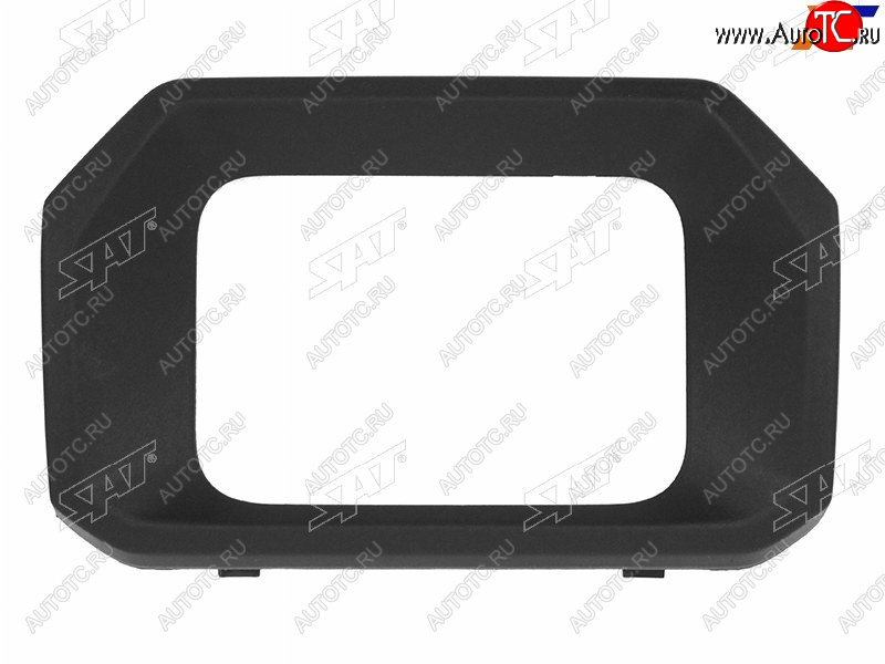 349 р. Накладка бампера Haval F7 18-22  F7x 19-22 (Спереди Комплектация под радар) SAT ST-93-0035  с доставкой в г. Вологда