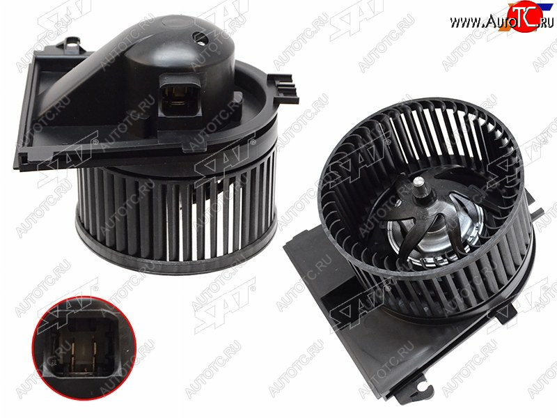 2 899 р. Мотор отопителя салона Audi A4 94-01  Volkswagen Passat 96-05 SAT ST-94-0024  с доставкой в г. Вологда