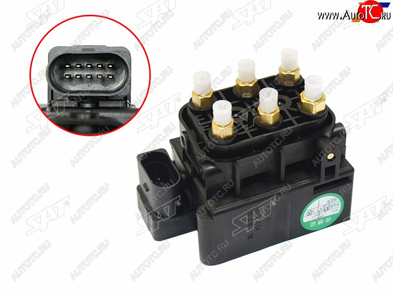 9 899 р. Блок клапанов пневмоподвески MERCEDES-BENZ S-CLASS W221 05-13M-CLASS W164 05-W166 11-E-CLASS W211 SAT ST-A2123200358  с доставкой в г. Вологда