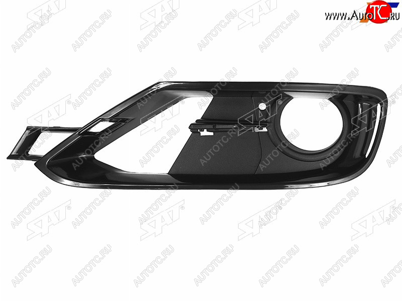 1 389 р. Левая оправа ПТФ SAT  BMW 3 серия  F30 (2012-2015) седан дорестайлинг  с доставкой в г. Вологда