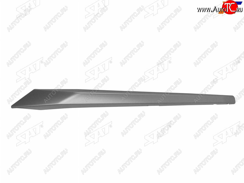 1 159 р. Левый молдинг оправы ПТФ SAT BMW 3 серия F30 седан дорестайлинг (2012-2015) (хром)  с доставкой в г. Вологда