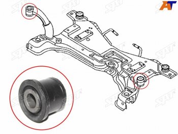 Сайлентблок Ford Focus 04-11  Mazda 3 03-13  Ford C-MAX 03-07  Mazda 3 MPS 06-13 SAT ST-BP4K-34-800K