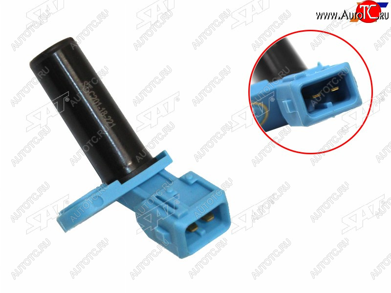 879 р. Датчик положения коленвала MAZDA MAZDA2Demio DYFORDC-MaxFiestaFocusFusionVOLVO C30S40V50 05 SAT ST-C201-18-221  с доставкой в г. Вологда