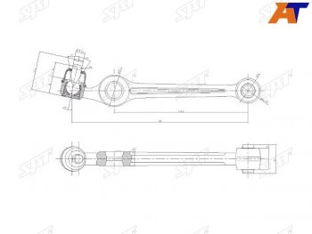 Рычаг FR MAZDA DEMIO 96-02 LH=RH SAT ST-D201-34-300