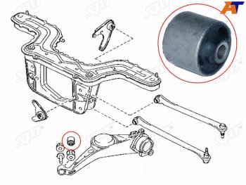 Сайлентблок Ford EcoSport 14-23  Escape 00-06  Mazda Tribute 00-07 SAT ST-E112-28-460