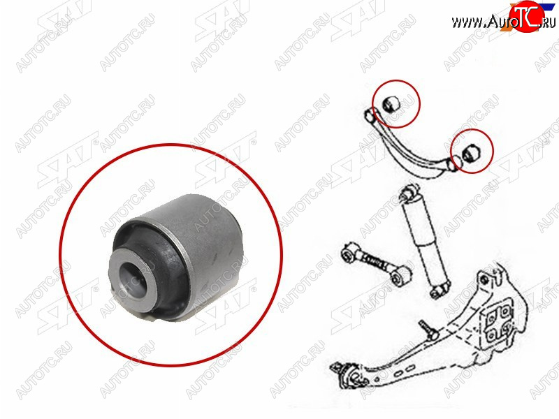 439 р. Сайлентблок Mazda 6 02-08  Atenza 02-07 SAT ST-GP9A-28-450  с доставкой в г. Вологда