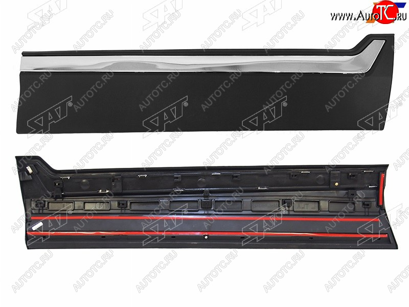 8 899 р. Накладка передней двери RH SAT Honda CR-V RW,RT дорестайлинг (2016-2020)  с доставкой в г. Вологда