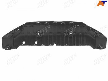 Защита переднего бампера (пыльник) SAT Hyundai Elantra  MD (2010-2013) дорестайлинг